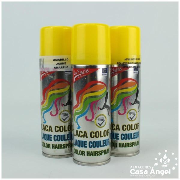 LACA AMARILLA PARA PELO SPRAY 125ml