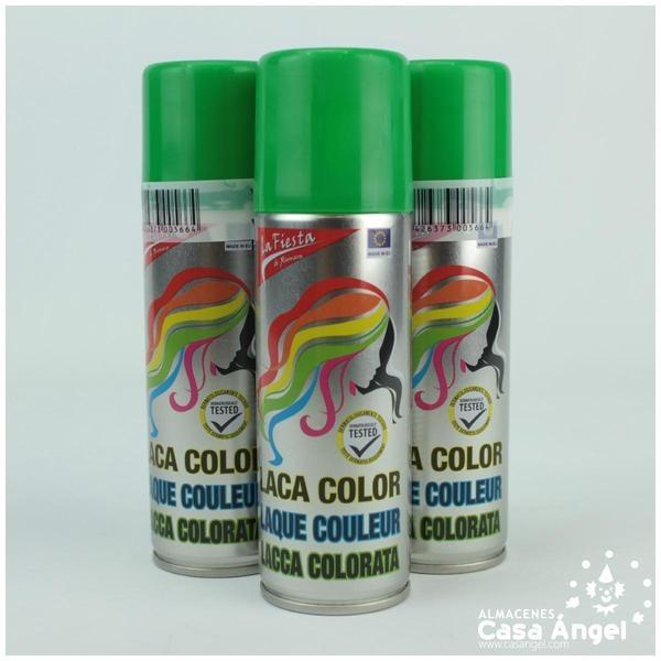 LACA VERDE PARA PELO SPRAY 125ml