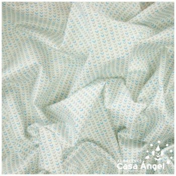 VIYELA ESTAMPADA FLECHAS BERET AZUL 150cm