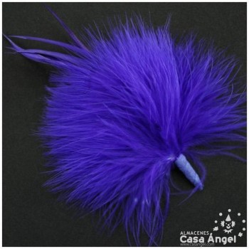 POMO DE MARABÚ COMBINADO MORADO SIN REMATE 10cm