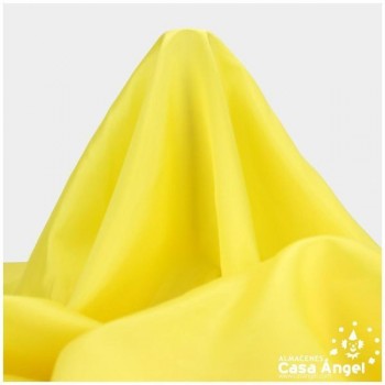 TELA DE FORRO DE ACETATO AMARILLO PIÑA 140cm