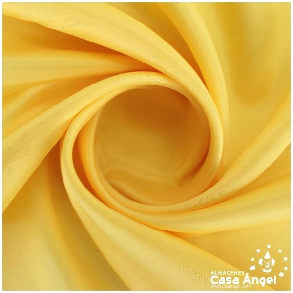 TELA DE FORRO DE ACETATO AMARILLO MANTEQUILLA 140cm