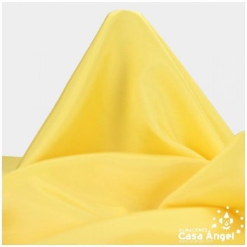 TELA DE FORRO DE ACETATO AMARILLO MANTEQUILLA 140cm