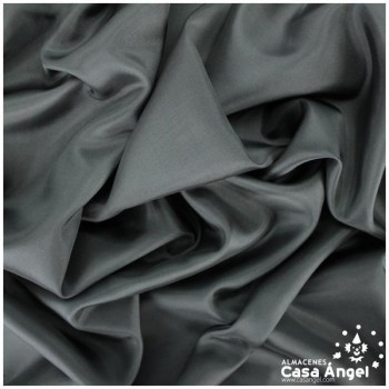 TELA DE FORRO DE ACETATO GRIS CARBÓN 140cm