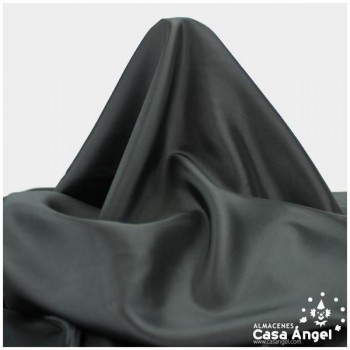 TELA DE FORRO DE ACETATO GRIS CARBÓN 140cm