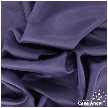 TELA DE FORRO DE ACETATO MORADO BERENJENA 140cm