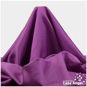 TELA DE FORRO DE ACETATO MORADO ARÁNDANO 140cm