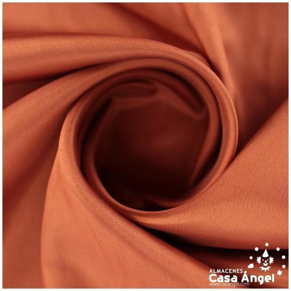 TELA DE FORRO DE ACETATO NARANJA ÓXIDO 140cm