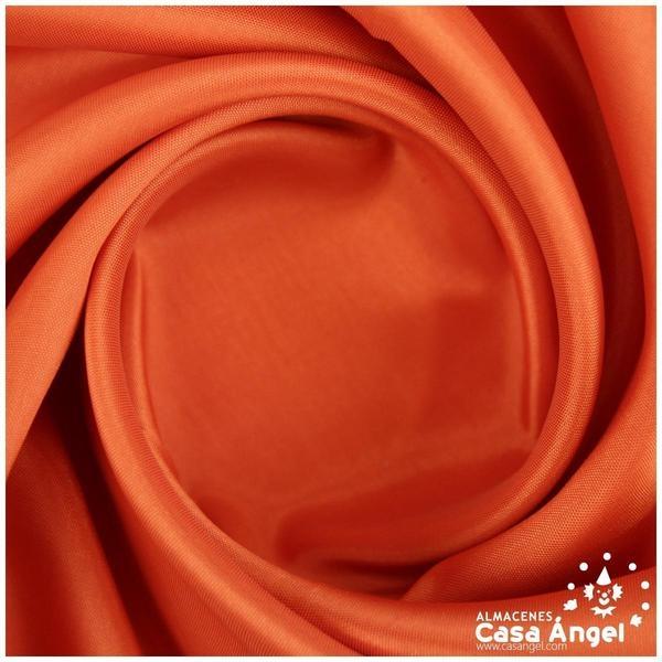 TELA DE FORRO DE ACETATO NARANJA ZANAHORIA 140cm