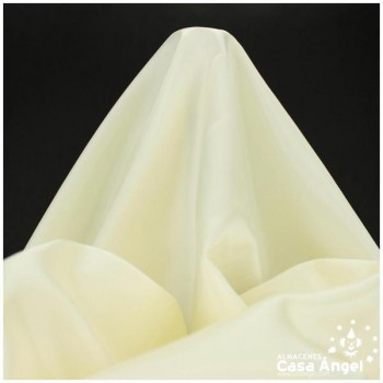 TELA DE FORRO DE ACETATO MARFIL 140cm