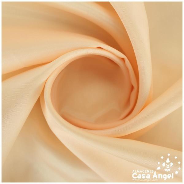 TELA DE FORRO DE ACETATO NARANJA NÁCAR 140cm