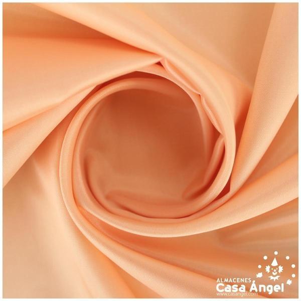 TELA DE FORRO DE ACETATO NARANJA MELOCOTÓN 140cm