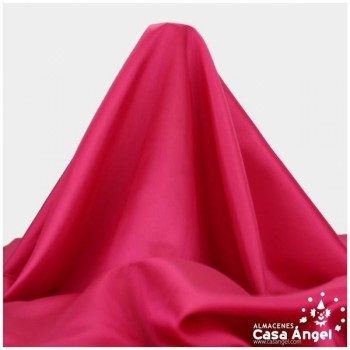 TELA DE FORRO DE ACETATO FUCSIA ELÉCTRICO 140cm