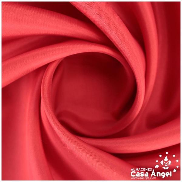 TELA DE FORRO DE ACETATO ROJO GUAVA 140cm