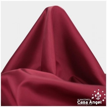 TELA DE FORRO DE ACETATO VINO TINTO 140cm