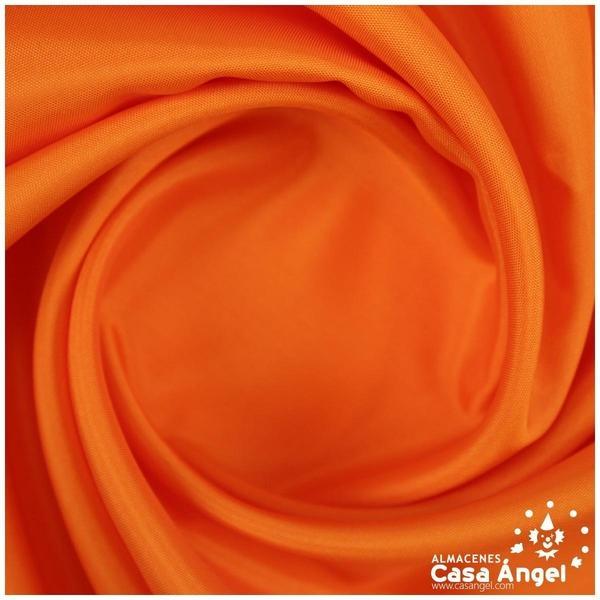 TELA DE FORRO DE ACETATO NARANJA FUEGO 140cm
