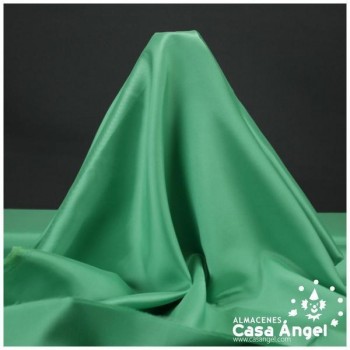 TELA DE FORRO DE ACETATO VERDE BILLAR 140cm