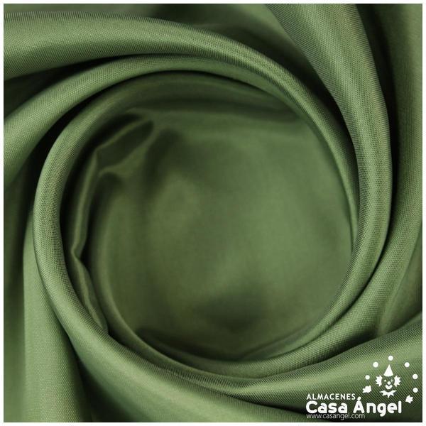 TELA DE FORRO DE ACETATO VERDE CAZA 140cm