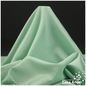 TELA DE FORRO DE ACETATO VERDE MENTA 140cm