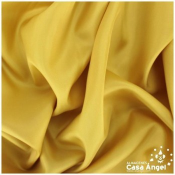 TELA DE FORRO DE ACETATO AMARILLO MAÍZ 140cm