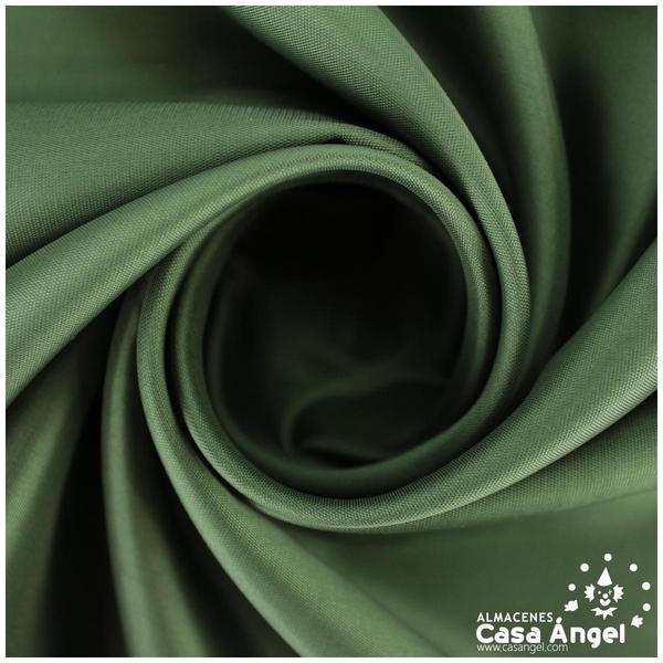 TELA DE FORRO DE ACETATO VERDE MILITAR 140cm