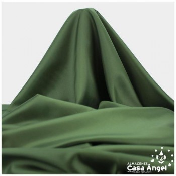 TELA DE FORRO DE ACETATO VERDE MILITAR 140cm