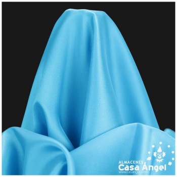 TELA DE FORRO DE ACETATO TURQUESA CLARO 140cm