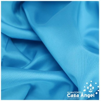 TELA DE FORRO DE ACETATO TURQUESA CLARO 140cm