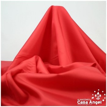 TELA DE FORRO DE ACETATO ROJO AMARANTO 140cm