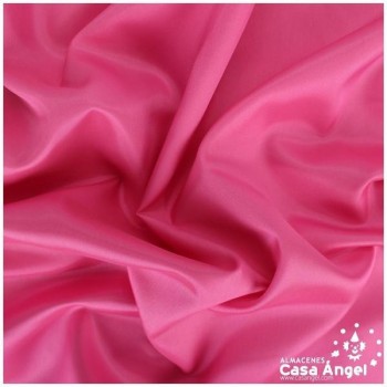 TELA DE FORRO DE ACETATO ROSA FUERTE 140cm