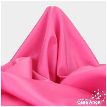 TELA DE FORRO DE ACETATO ROSA FUERTE 140cm