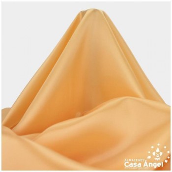 TELA DE FORRO DE ACETATO NARANJA MELÓN 140cm