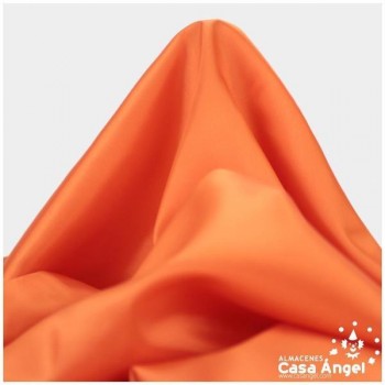 TELA DE FORRO DE ACETATO NARANJA INTENSO 140cm
