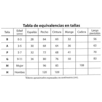 DISFRAZ DE PITUFO INFANTIL