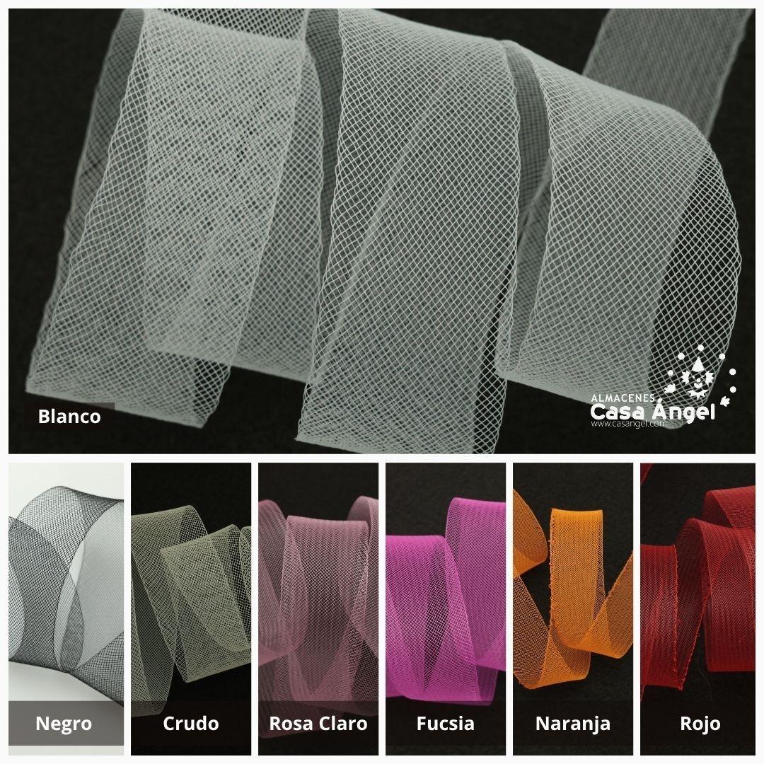 CINTAS DE RED COLORES 4cm