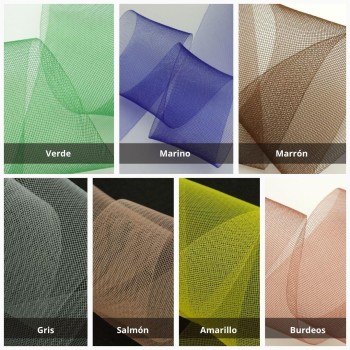 CINTAS DE RED EN VARIOS COLORES 8cm