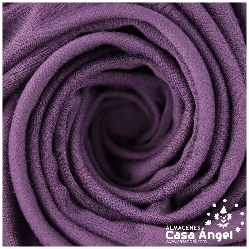 TEJIDO DE PUNTO ROMA MORADO 150cm