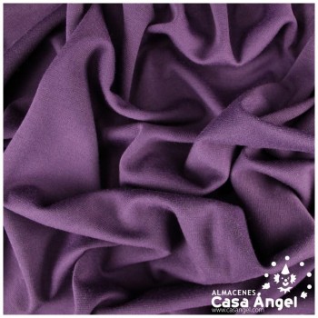 TEJIDO DE PUNTO ROMA MORADO 150cm