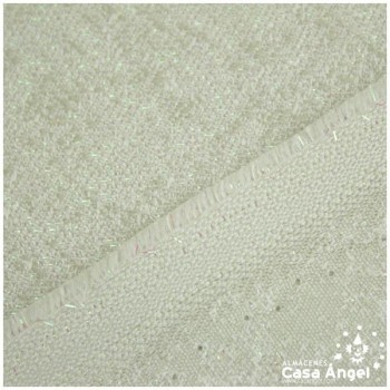 LONA JACQUARD CRUDO IRISADO LAMÉ SERIE JERUSALÉN 280cm