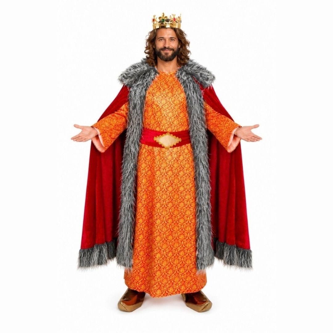 DISFRAZ REY MELCHOR DE ORIENTE LUJO ADULTO