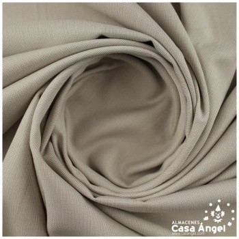 TEJIDO SARGA MICRO PATA DE GALLO BEIGE 150cm