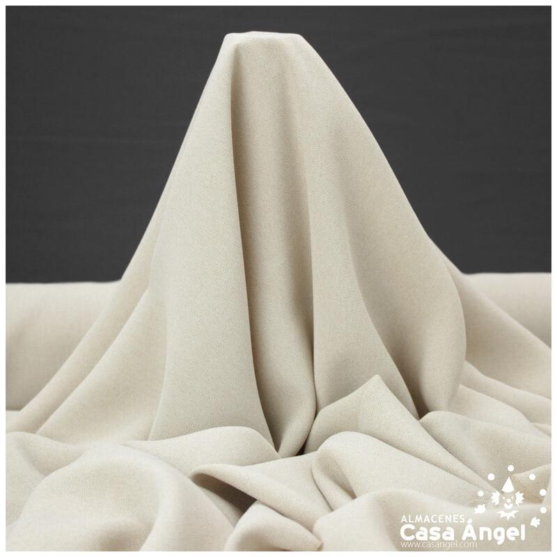 CREPÉ DE POLIÉSTER BEIGE ARENA SERIE MÓNACO 150cm