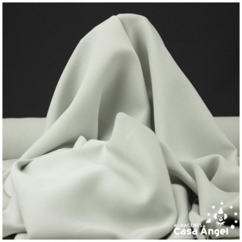 CREPÉ DE POLIÉSTER GRIS PERLA SERIE MÓNACO 150cm