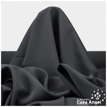 CREPÉ DE POLIÉSTER NEGRO SERIE MÓNACO 150cm