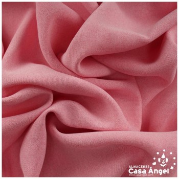 CREPÉ DE POLIÉSTER ROSA SERIE MÓNACO 150cm
