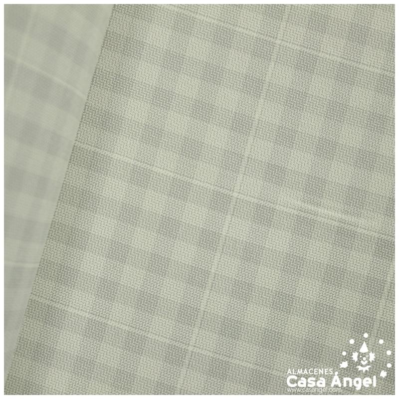 SARGA A CUADROS GRIS SERIE TABOLA 150cm