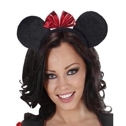 OREJAS RATITA MINNIE CON TOCADO