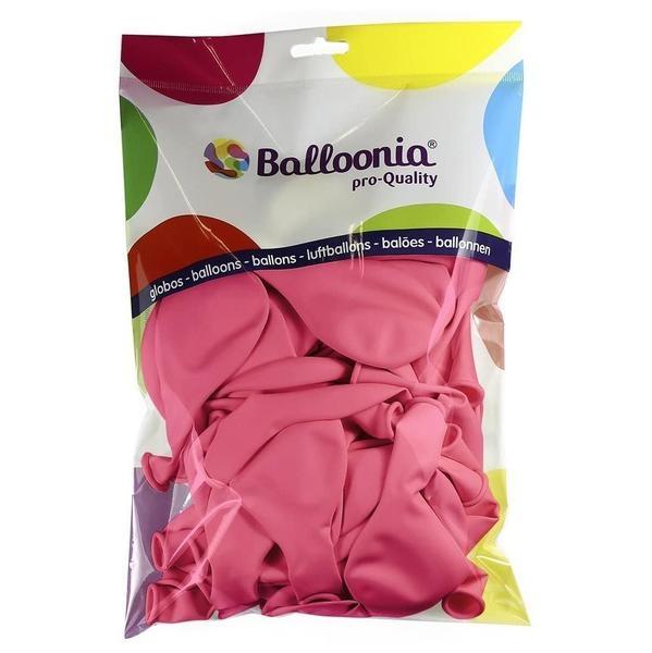 GLOBOS ROSA 90cm BOLSA DE 50 UNIDADES