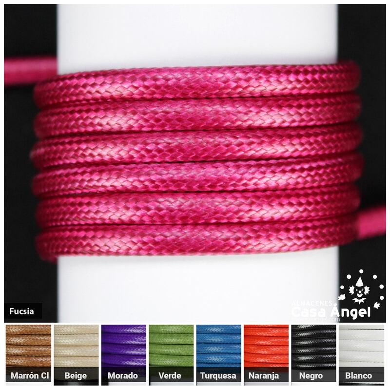 CORDÓN RECUBIERTO ENCERADO COLORES LISOS 3mm