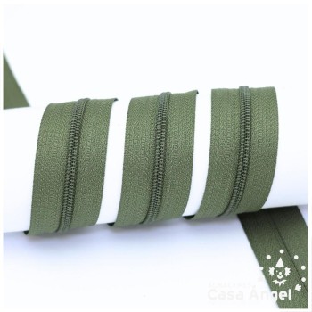 CREMALLERA DE NYLON CONTINUA POR METROS ANCHO 3cm